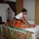 woman practising thai massage