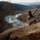 shaman in the mountains