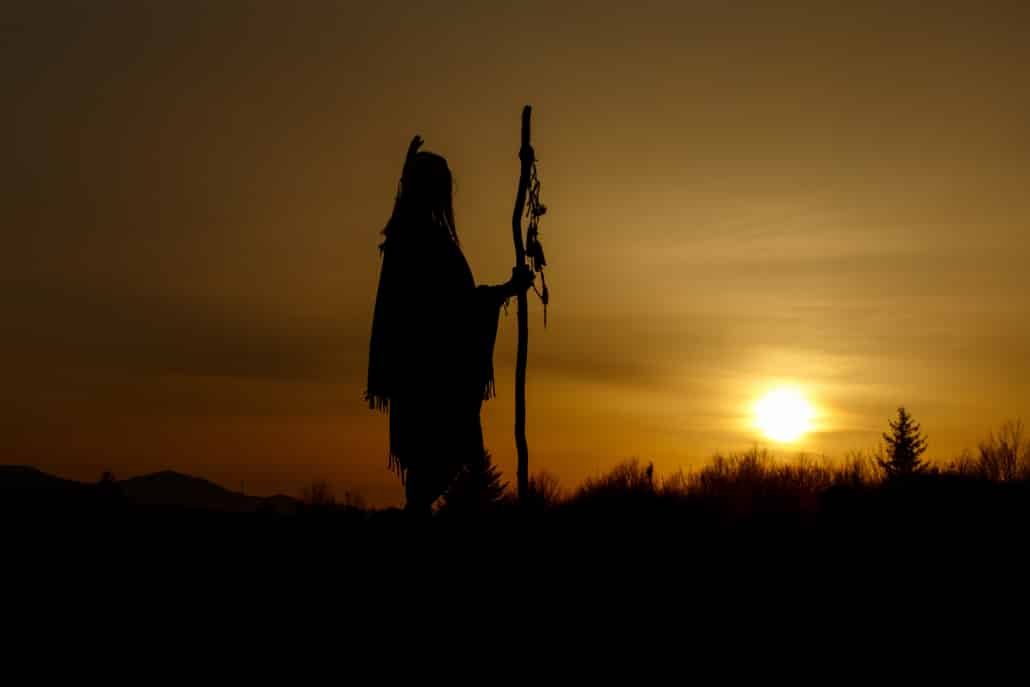 walking shaman